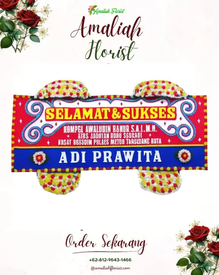 Papan Bunga Ucapan Selamat Wonoboyo
